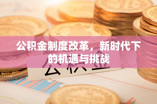 千山公积金制度改革，新时代下的机遇与挑战