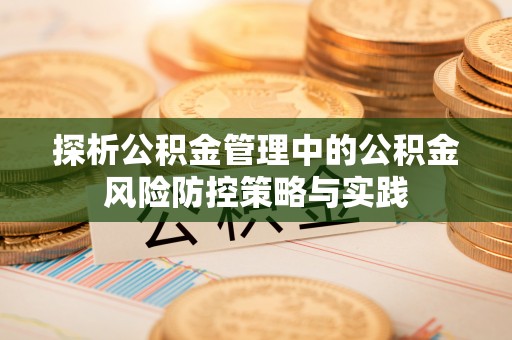 千山探析公积金管理中的公积金风险防控策略与实践