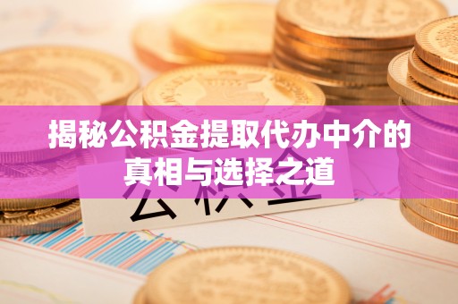 千山揭秘公积金提取代办中介的真相与选择之道